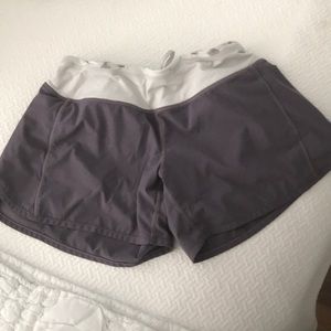 Lulu lemon Speed up shorts.